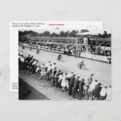 オートバイレース ポストカード (正面/裏面)