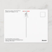 オートバイレース ポストカード (裏面)