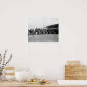 オートバイレース, 1915.ヴィンテージ写真 ポスター (キッチン)