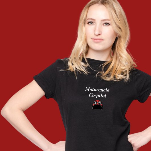 オートバイ共同パイロットオートバイTシャツ Tシャツ