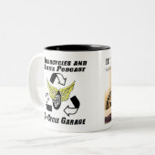 オートバイ及び不適当な物のMotosexualのマグ ツートーンマグカップ (正面左)