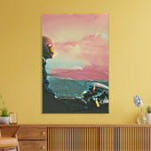 オートバイ向けギフト キャンバスプリント (インサイチュ (リビング))