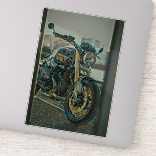 オートバイ向けギフト シール (詳細)