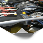 オートバイ墓地 – 写真 ポスター (角)