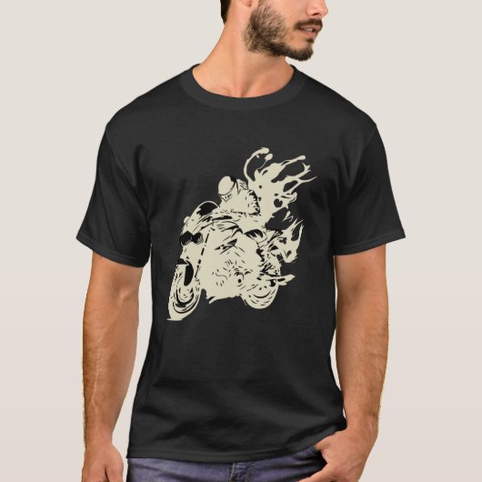 オートバイ用1 Tシャツ (正面)