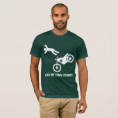 オートバイ私の自身の発育阻害 Tシャツ (正面フル)