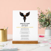 オートバイ記念詩 アクリルサイン (ウェディング)