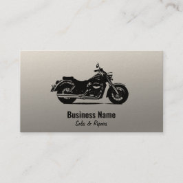 オートバイ販売およびサービス名刺 コーリングカード