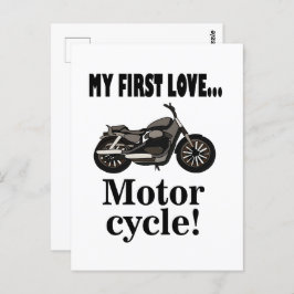 オートバイ車両オートバイ ポストカード