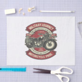 オートバイ軍隊 薄葉紙 (クラフト)