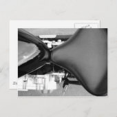 オートバイ部品シート燃料タンク写真 ポストカード (正面/裏面)