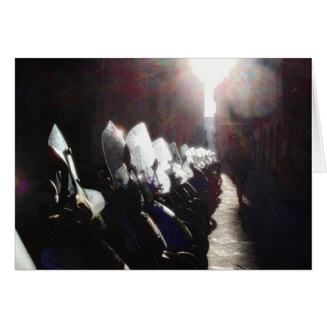 オートバイ (正面横)