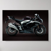 オートバイ03 ポスター (正面)