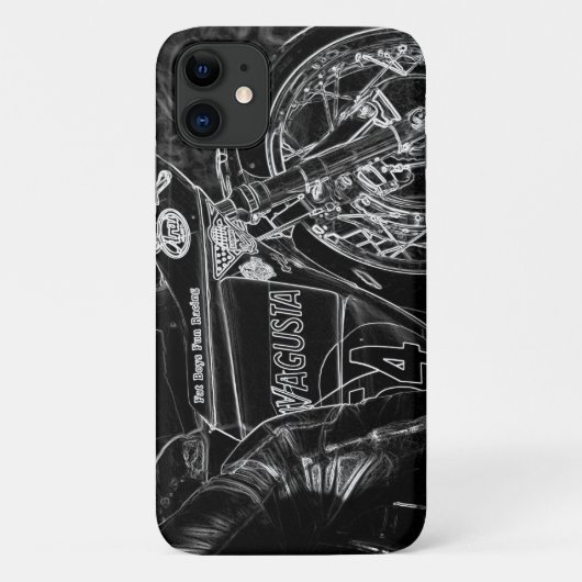 オートバイ1イフコン Case-Mate iPhoneケース (裏面)