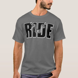 オートバイ1310に乗る Tシャツ
