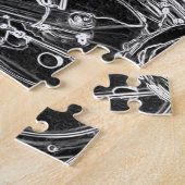 オートバイ1 11x14 30pc jpm ジグソーパズル (側面)