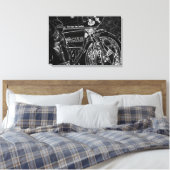 オートバイ1 24x16 (60x40cm)ワッカ キャンバスプリント (インサイチュ (寝室))