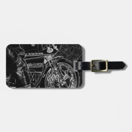 オートバイ1 cd ltcna ラゲッジタグ