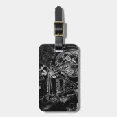 オートバイ1 cd ltcna ラゲッジタグ (正面縦)