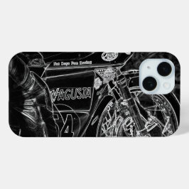 オートバイ1 iphcna iPhone 15ケース
