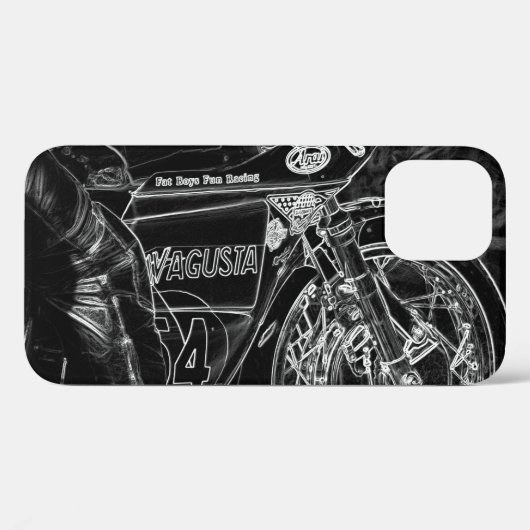 オートバイ1 iphcna Case-Mate iPhoneケース (裏面 (横))