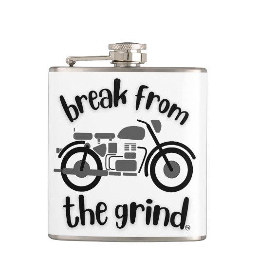 オートバイ2 BFTG フラスク (正面)