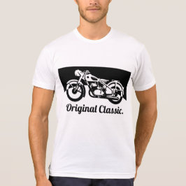 オートバイ "オリジナル クラシック" ストリートバイク Tシャツ