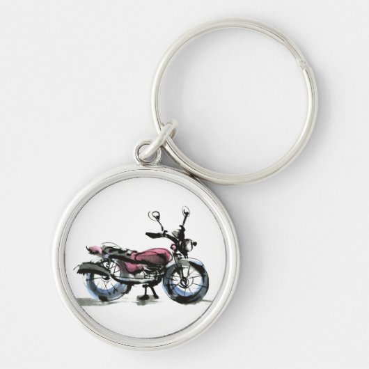オートバイ キーホルダー (正面)