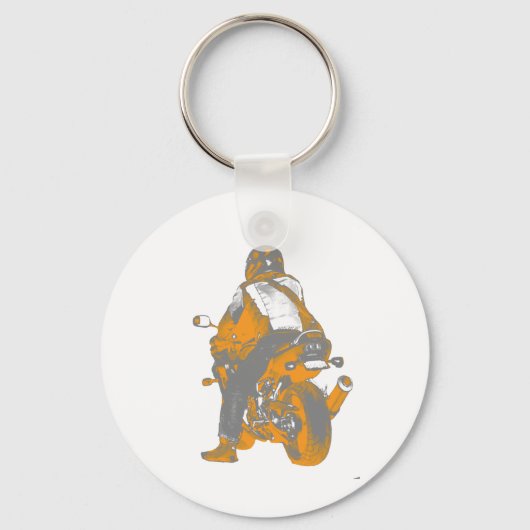 オートバイ キーホルダー (正面)
