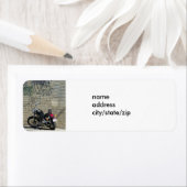 オートバイ/グラフィティラベル ラベル (インサイチュ)