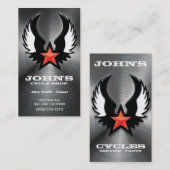 オートバイ、トラック、または自動店の名刺 名刺 (正面/裏面)