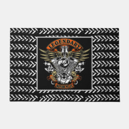 オートバイ ドアマット