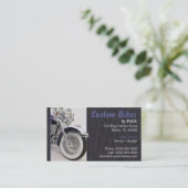 オートバイ-バイクの建築者の名刺 名刺 (スタンド正面)