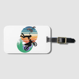 オートバイ、パラシュート、アウトドア ラゲッジタグ