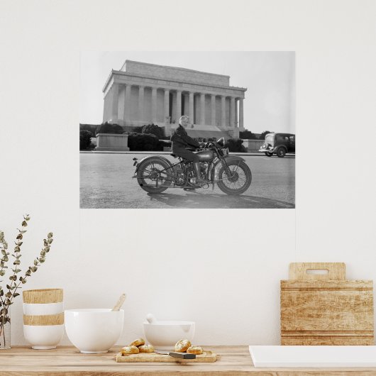 オートバイ – ファースト・ウーマン ポスター (キッチン)