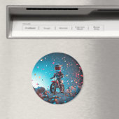 オートバイ | ボーイズ誕生日パーティー マグネット (インサイチュ (食洗機))