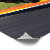 オートバイ ポスター (角)