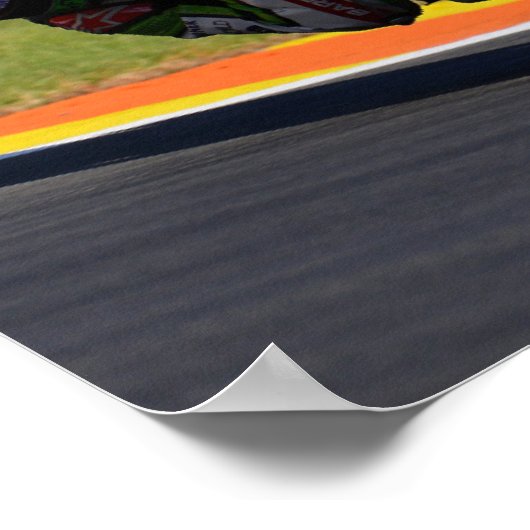 オートバイ ポスター (角)