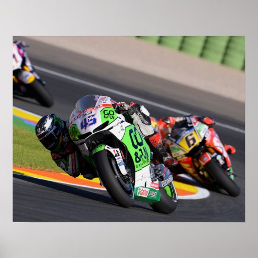 オートバイ ポスター (正面)