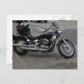オートバイ ポストカード (正面/裏面)