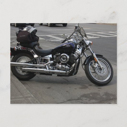 オートバイ ポストカード (正面)