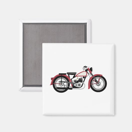 オートバイ マグネット (正面/裏面)