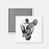 オートバイ マグネット (正面/裏面)