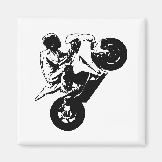 オートバイ マグネット (正面)
