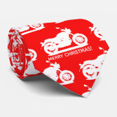 オートバイ-メリークリスマス! ネクタイ (ロール)
