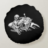 オートバイ ラウンドクッション (裏面)
