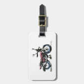 オートバイ ラゲッジタグ (正面縦)