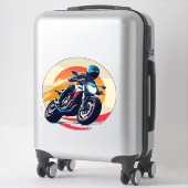 オートバイ・レース シール (スーツケース)