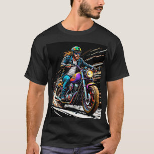 オートバイ・レース Tシャツ
