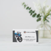 オートバイ 名刺 (スタンド正面)